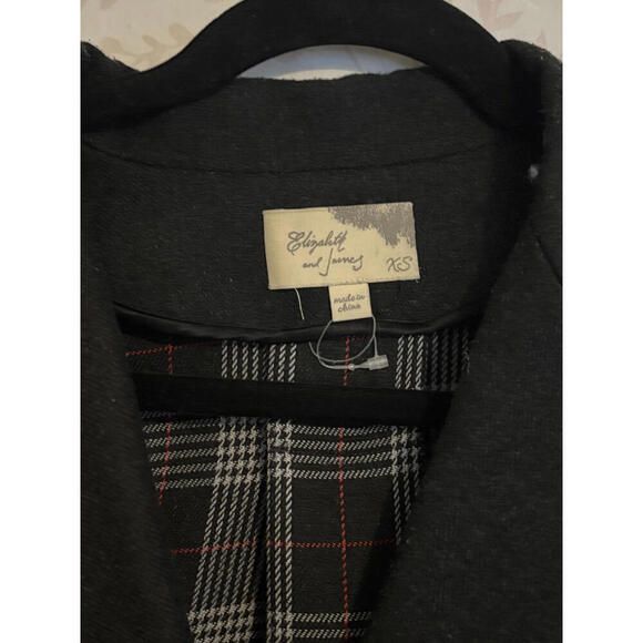 Elizabeth and James Wool Dark Gray Pea Coat Size XS - Picture 4 of 8